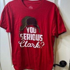 Christmas Vacation Red Graphic T-Shirt